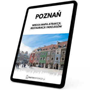 Poznań mapa atrakcji turystycznych