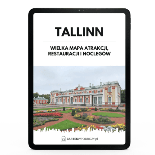 Tallin mapa atrakcji turystycznych