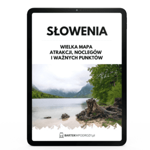 Słowenia mapa atrakcji turystycznych