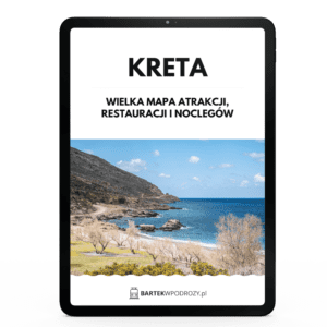 Kreta mapa atrakcji turystycznych