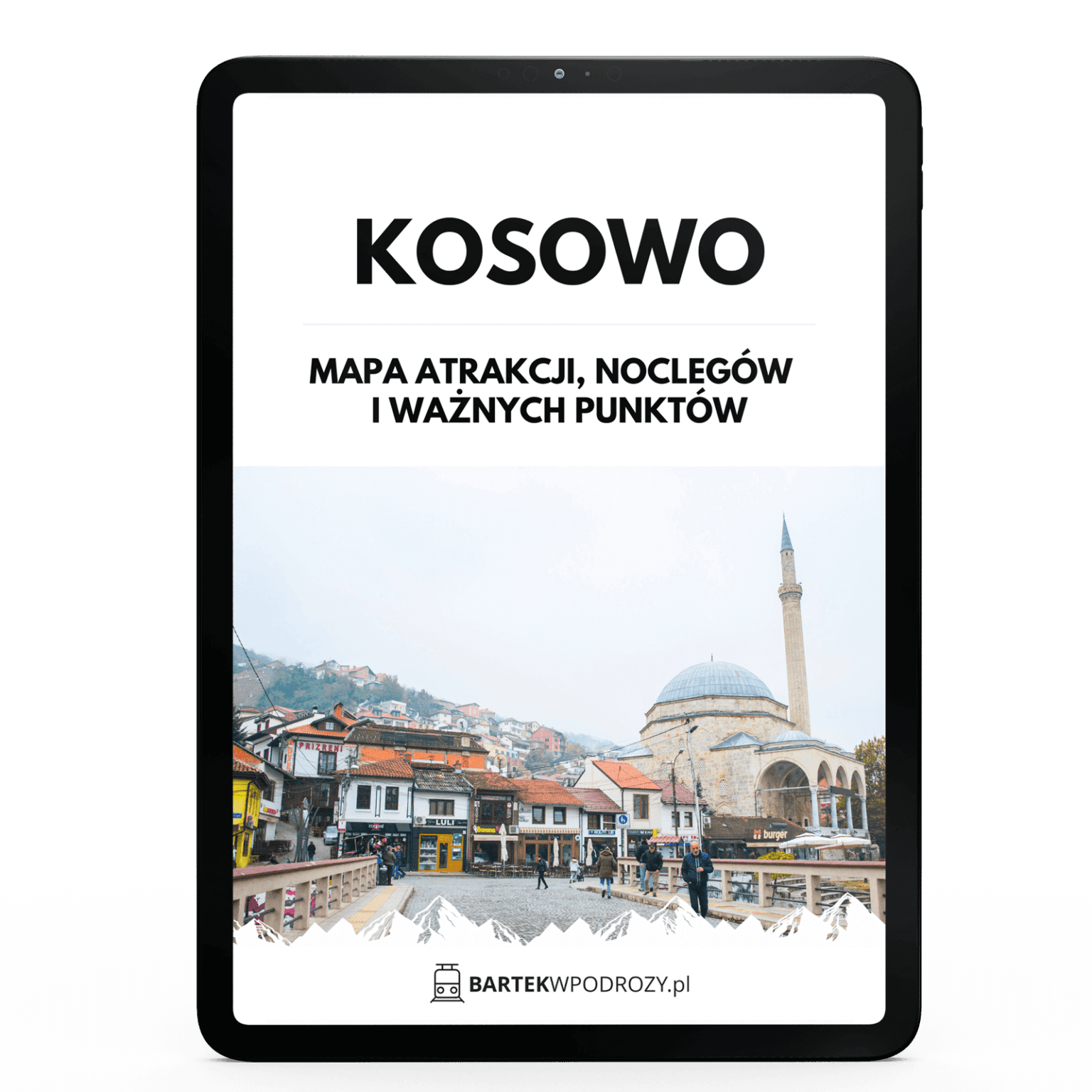 KOSOWO: mapa atrakcji, zabytków, restauracji i noclegów