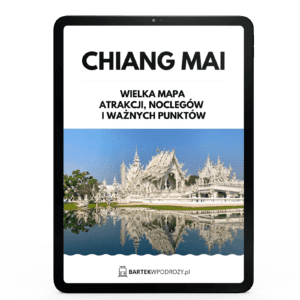 Chiang Mai mapa atrakcji turystycznych